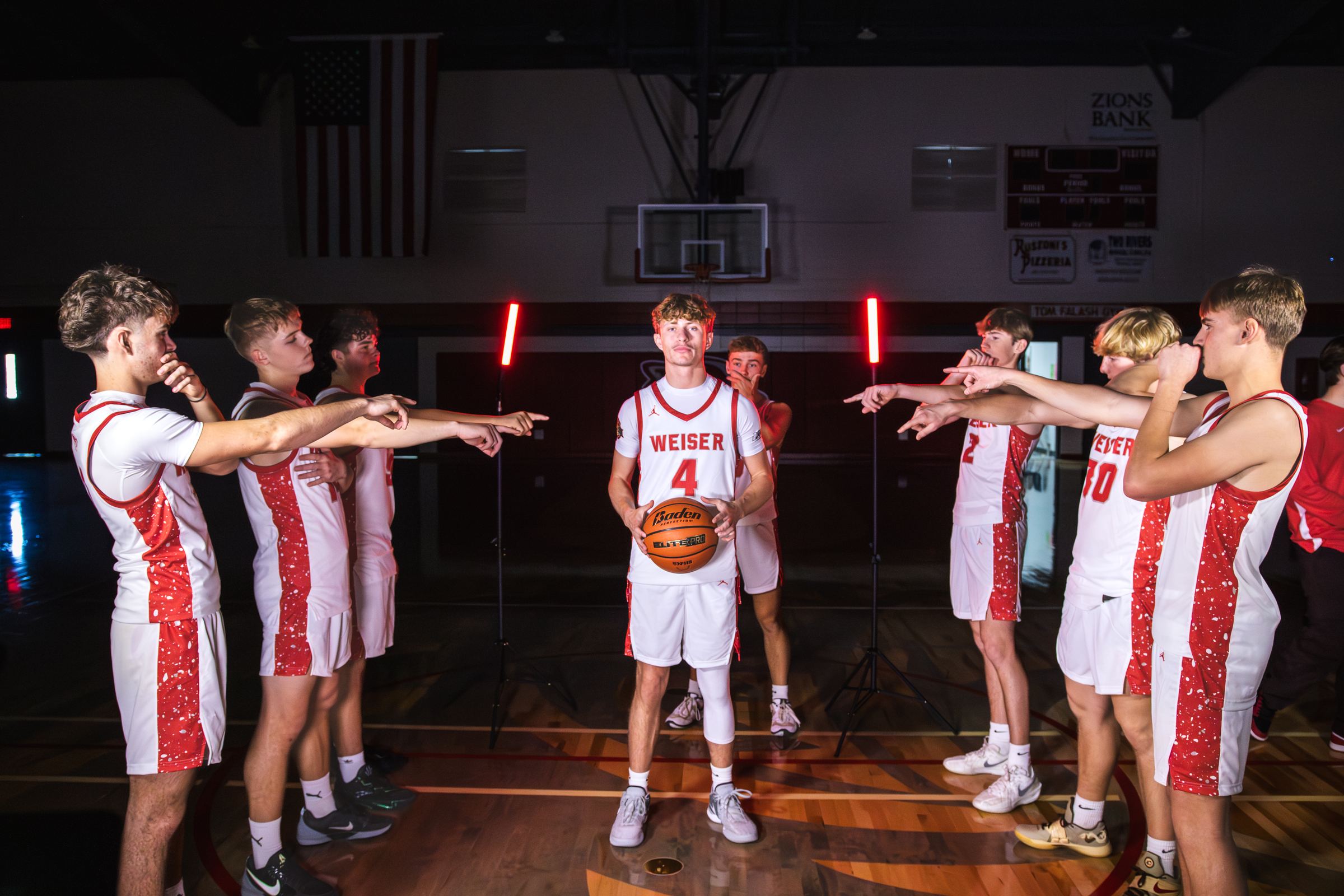 Media day action shot
